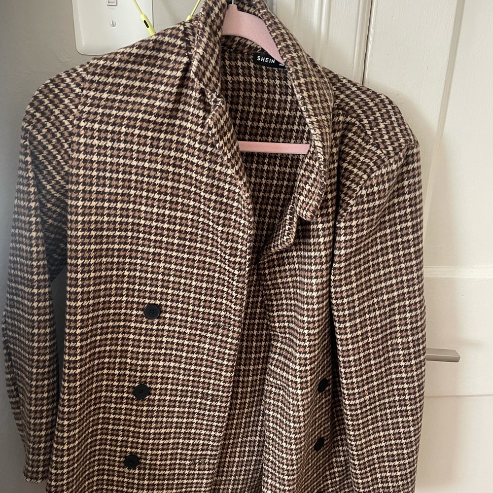 Plaid Blazer - NEW